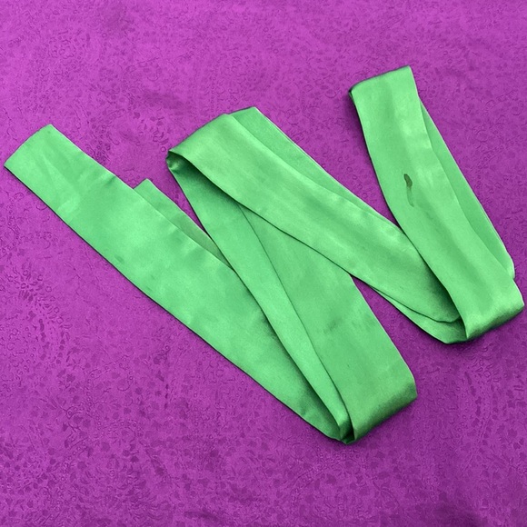 Victoria Secret Vintage Gold Label Purple and Green Robe - Picture 12 of 12